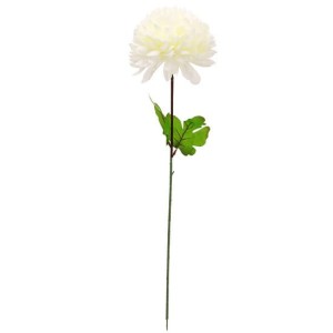 SZTUCZNE KWIATY - CHRYZANTEMA 78 CM - BIAŁA 4603