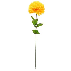 SZTUCZNE KWIATY - CHRYZANTEMA 78 CM - ŻÓŁTA 4627