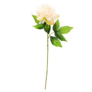SZTUCZNE KWIATY - DALIA 54 CM - KREMOWA 4856