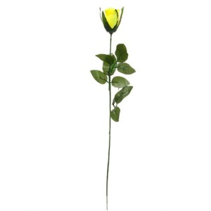 SZTUCZNE KWIATY - RÓŻA 64 CM - ŻÓŁTA 5037