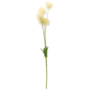 SZTUCZNE KWIATY - CZOSNEK ALLIUM  5 KWIATÓW 73 CM - BIAŁY 5624