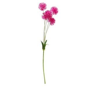 SZTUCZNE KWIATY - CZOSNEK ALLIUM 5 KWIATÓW 73 CM - FIOLETOWY 5631