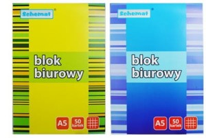 SCHEMAT-BLOK BIUROWY A5/ 50K 2773