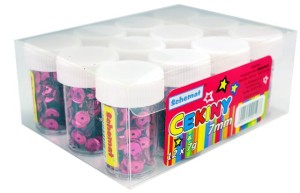 CEKINY 1237 7MM FIOLETOWE OP. 12 SZT. X 7G