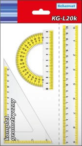 KOMPLET GEOMETRYCZNY 1638 KG-L20K 3EL.-DUŻY KOLOR