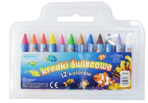 KREDKI ŚWIECOWE JUMBO 12 KOL. 6756
