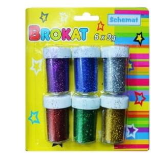 BROKAT OP. 6 SZT. X 9G 1091 METALICZNY