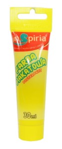 INSPIRIA FARBA PLAKATOWA TUBA 30ML 3361 ŻÓŁTA