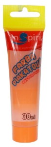 INSPIRIA FARBA PLAKATOWA TUBA 30ML 3408 POMARAŃCZOWA