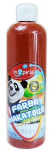 INSPIRIA FARBA PLAKATOWA 500ML 3149 BRĄZOWA