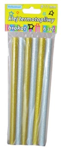 KLEJ TERMOTOPLIWY DO PISTOLETU OP. 6 SZT. 11MM BROKAT 1820