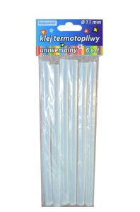 KLEJ TERMOTOPLIWY DO PISTOLETU OP. 6 SZT. 11MM 1837