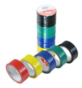 TAŚMA PVC KOLOROWA 5 M OP.10 SZT.  1004