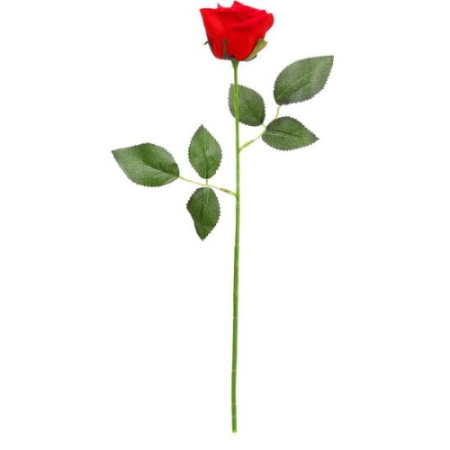 5099 Sztuczne kwiaty – róża 45 cm – czerwona.jpg