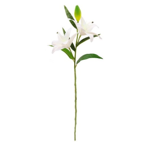 5341 Sztuczne kwiaty – bukiet 2+1 lilie 88 cm – biały.jpg