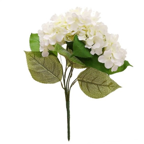 5549 Sztuczne kwiaty – bukiet 5 hortensji 43 cm – biały.jpg