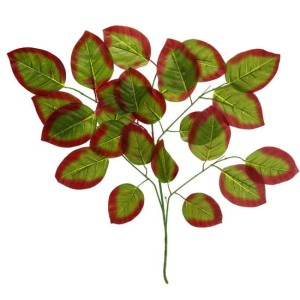 SZTUCZNE LIŚCIE - MAGNOLIA 80 CM (ZIELONE/BRĄZ) 4580