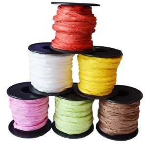 WSTĄŻKA 3633 PAPIEROWA GRUBA OP. 6 SZT. 15M