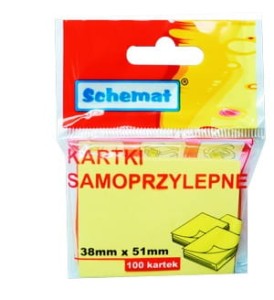 KARTKI SAMOPRZYLEPNE 38 x 51 3367