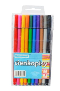 CIENKOPISY 0.4MM 8149 KPL. 10 KOL.