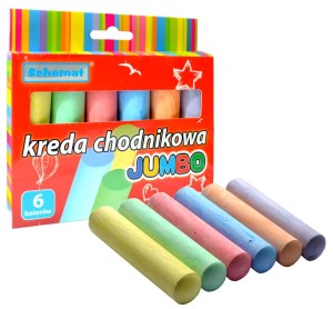 KREDA CHODNIKOWA JUMBO OP.   6 SZT. 7888