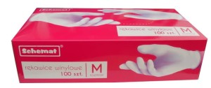 RĘKAWICE PVC (WINYLOWE) - GOSPODARCZE M OP. 100 SZT. 6645 NZ
