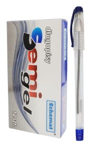 DŁUGOPIS SEMI GEL 108 NIEBIESKI 2865