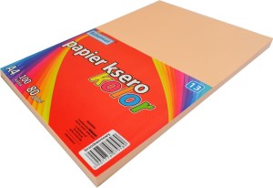 SCHEMAT PAPIER KSERO A4 100K KOLOR 13 9580 BRZOSKWINIOWY