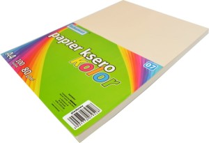 SCHEMAT PAPIER KSERO A4 100K KOLOR 07 9528 PIASKOWY