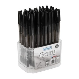 DŁUGOPIS EASY N102T CZARNY 7586