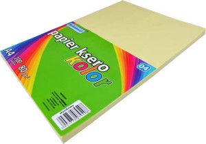 SCHEMAT PAPIER KSERO A4 100K KOLOR 04 9498 SŁOMKOWY