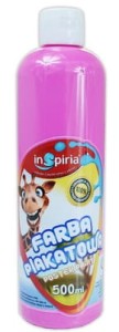 INSPIRIA FARBA PLAKATOWA 500ML 2906 RÓŻOWA
