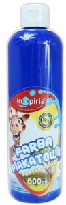 INSPIRIA FARBA PLAKATOWA 500ML 3026 CIEMNONIEBIESKA