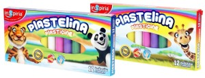 INSPIRIA PLASTELINA - 12 KOLORÓW 3828