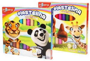 INSPIRIA PLASTELINA - 24 KOLORY 4047