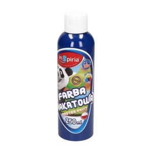 INSPIRIA FARBA PLAKATOWA 250ML 6355 CIEMNONIEBIESKA