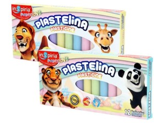 INSPIRIA PASTELOVE PLASTELINA - 12 KOLORÓW 7574