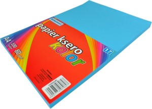 SCHEMAT PAPIER KSERO A4 100K KOLOR 17 9627 NIEBIESKI