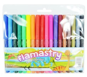 FLAMASTRY 18 KOL. 0556.