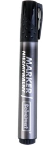 MARKER NIEZMYWALNY OKRĄGŁY 2094 CZARNY