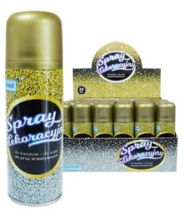 SPRAY DEKORACYJNY 1561/9622 ZŁOTY