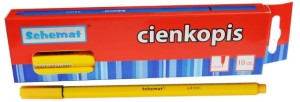 CIENKOPIS 0.4MM 8200 ŻÓŁTY