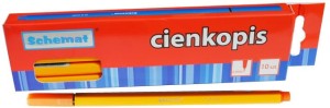 CIENKOPIS 0.4MM 8217 POMARAŃCZOWY