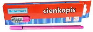 CIENKOPIS 0.4MM 8231 RÓŻOWY