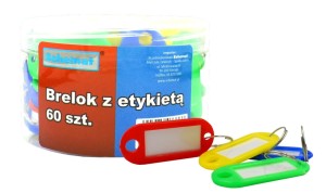 BRELOK Z ETYKIETĄ 3366 OP. 60 SZT.