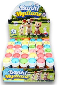 BAŃKI MYDLANE 60 ML 9950 ULUBIEŃCY BMS-13 DISPLAY 36 SZT.