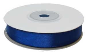 WSTĄŻKA SATYNOWA 12MMx25Y KOLOR  38 (GRANATOWA) 2180