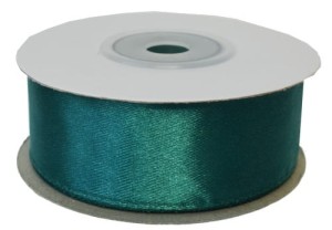 WSTĄŻKA SATYNOWA 25MMx25Y KOLOR 164 (MORSKA) 2685