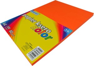 SCHEMAT PAPIER KSERO A4 100K KOLOR 16 9610 POMARAŃCZOWY