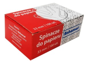 SPINACZE DO PAPIERU 33 MM 6744